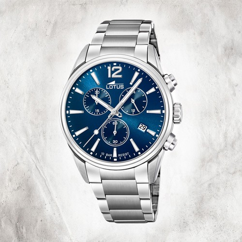 Lotus edelstahl herren uhr - lotus,