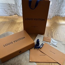 Louis Vuitton Limited Edition Set Tüte leer + Box&Beutel+Schleife+Anhänger 