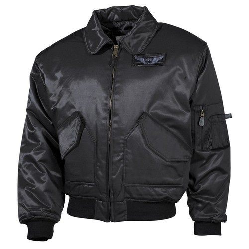 Cwu pilotenjacke schwarz - us,