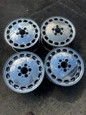 Mercedes Alufelgen W124 W 201 Gullideckel Chrom