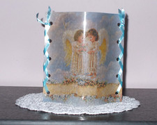 Deko Windlicht Engel Tischlicht Unikat Geschenkidee