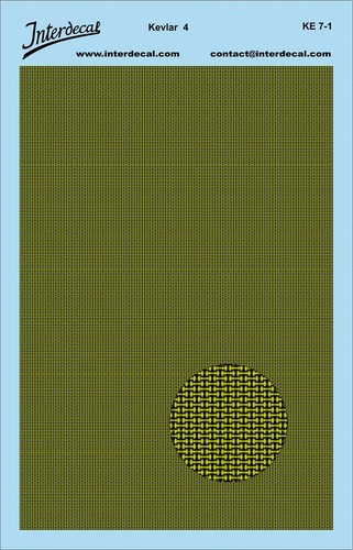 Kevlar carbon muster - carbon,