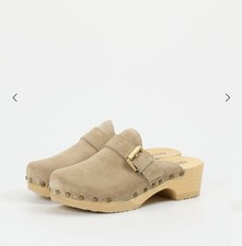 Softclox Clogs beige Größe