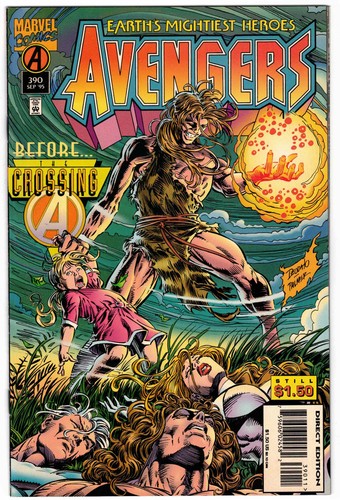 The avengers 390 marvel 1995 - avengers,