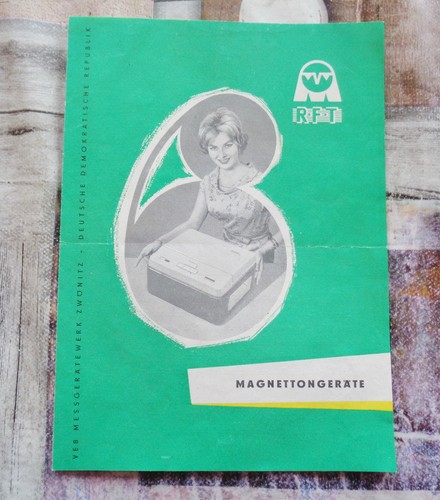 Ddr rft magnettongeräte - ddr,