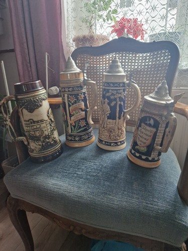 Sammeln bierkrug zinndeckel - bierkrug,