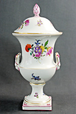 POKAL VASE  Thüringen  PORZELLAN  BIENENKORBMARKE blau