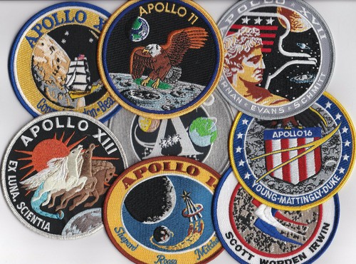 Apollo patches mondflüge - patches,