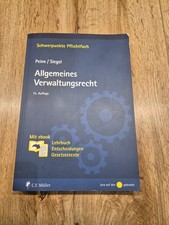 Allgemeines Verwaltungsrecht | Thorsten Siegel | Peine deutsch 13. Auflage