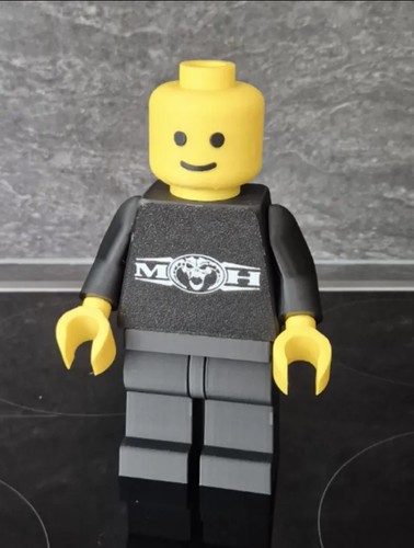 Brick man figur lego - 20, cm