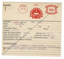 Beuel 1929 Wasserfuhr