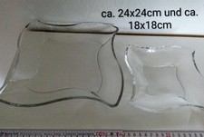 2x Glasschale Snackschale