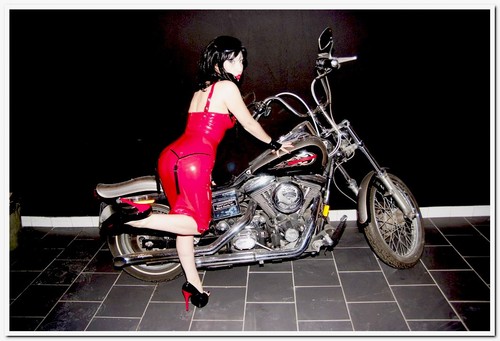 Latexkleid anatomic bomb - latexkleid,