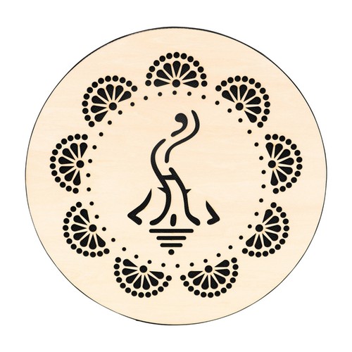 Wassertrommel aus holz - wassertrommel,