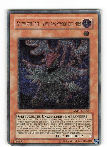 Yugioh schwarzflügel vayu - schwarzflÜgel,