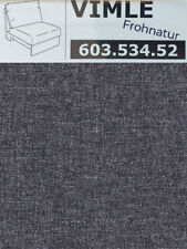 Ikea VIMLE Bezug für 1er Sitzelement Gunnared mittelgrau 603.534.52 Wechselbezug