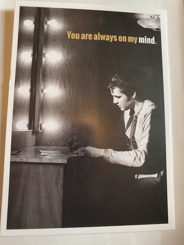 Postkarte elvis presley you - elvis, presley,