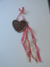 Deko-Herz Ton-Herz Hängedekoration "Hirsch"