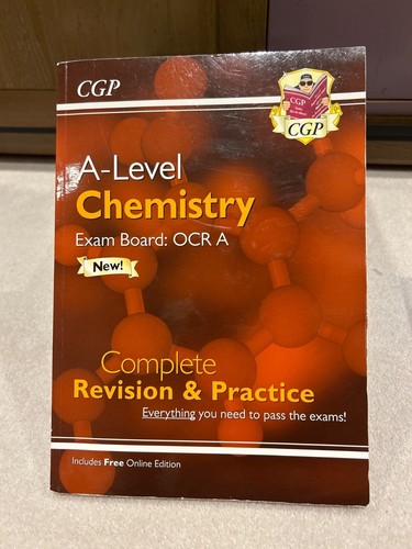 Level chemisty ocr - a-level,