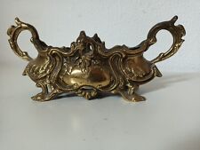 Jardiniere, Blumenschale, Pflanzschale, Messing, mit Einsatz, Sammlungsauflösung