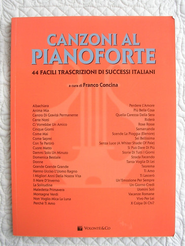 Canzoni pianoforte - al,