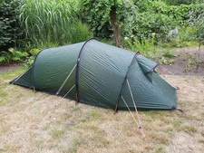 Hilleberg Nallo 2 GT grün, 2 Personen Zelt + Footprint Zeltunterlage