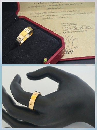 Cartier love ring 750 gelbgold - 750,