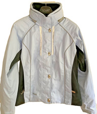 SPYDER Skijacke Damen Gr. 34 36 hellblau weiß, schwarz, sehr guter Zustand 