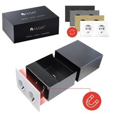 STECKDOSENTRESOR Wandtresor Safe GEHEIMVERSTECK STECKDOSENSAFE Doppelsteckdose