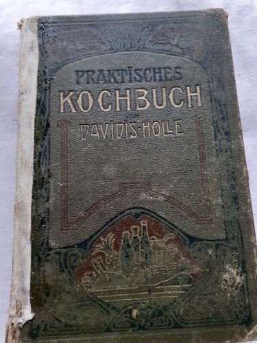 Antiquarisches kochbuch - antiquarisches,