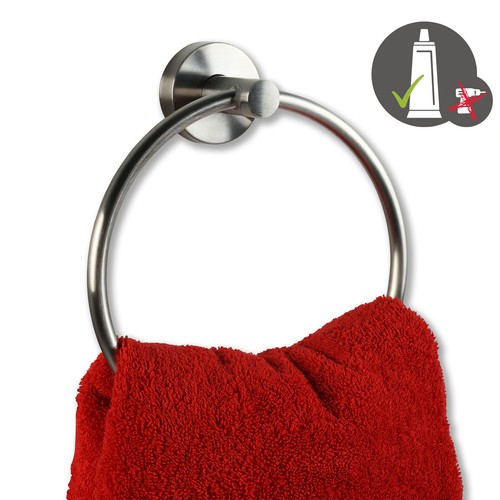 Bad handtuchring edelstahl - bad,