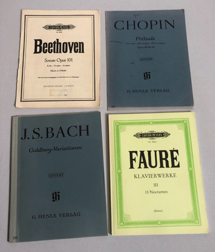 Notenheft bundle faure - notenheft,