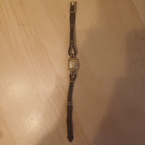 Antike damen armbanduhr - antike, anker