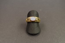 massiv gearbeiteter Herrenring