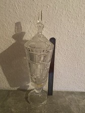 Glas pokal geschliffen 40cm - geschliffen,