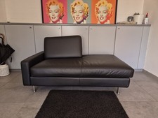 Cor Conseta Sofa/Liege, Leder Schwarz, im Top Zustand