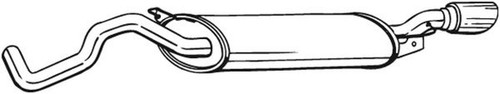 Bosal endschalldämpfer - bosal,