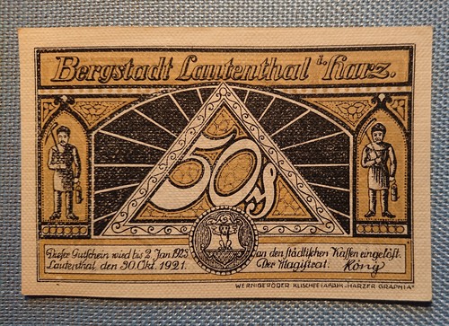 Altes notgeld pfennig - altes,