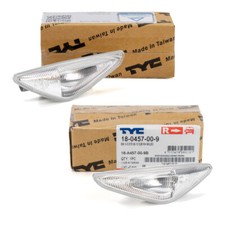 2x TYC Blinkleuchte Blinker seitlich WEISS für BMW X3 F25 X5 E70 X6 E71