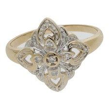 Diamant ring 585 - gold, gr