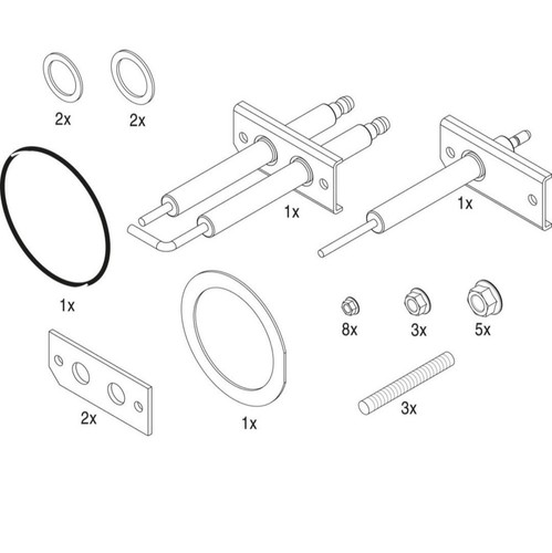 Service set kb372 condens - set, /
