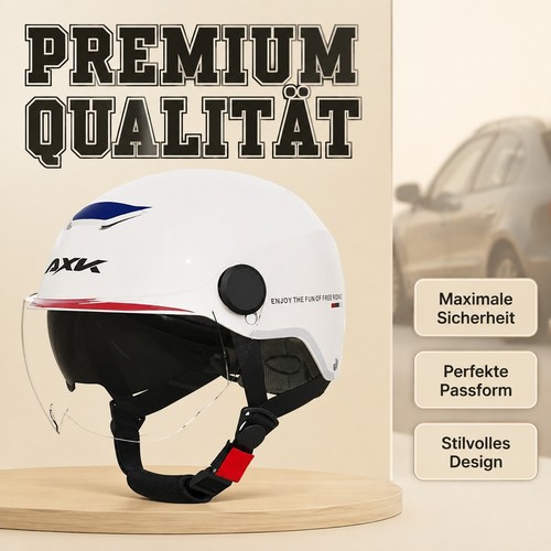 Schwarz rollerhelm 61cm - schwarz, 54
