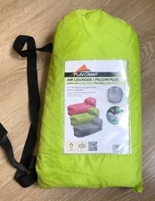FUNCAMP Air Lounger Pillow Plus Grün Sitzsack Liege Luftcouch aufblasbar Neu