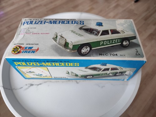 Vintage taiyo mercedes - mercedes, polizei