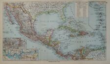 Landkarte Mittelamerika