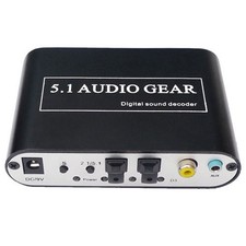 C10C Audio-Decoder Digital AC-3 Dolby Pro Logic/DTS/PCM Sound Decoder DC/5V 1A