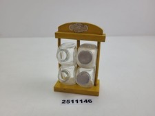 Kaufmannsladen Bonbon-Glashalter Vorratsgläser Glas Holz Spielzeug #2511146