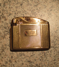 SIMSON EXKLUSIV Made in US Zone of Germany Feuerzeug 40er Jahre goldfarben