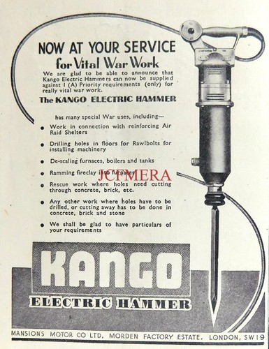 Ww2 kango elektrohammer für - kango, "für