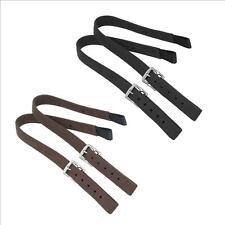 Kieffer Dressurbügelriemen, Monosteigbügelriemen Velourleder, 25mm breit, 1 Paar